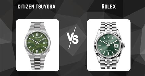 citizen simile a rolex|rolex vs citizen tsuyosa.